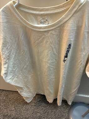 Neon Riots graphic Anime Tee Shirt